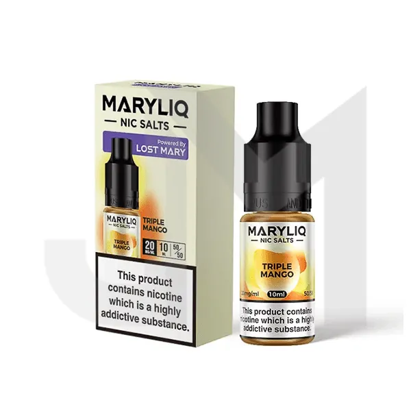 10mg MARYLIQ Nic Salt By Lost Mary 10ml (50VG/50PG)