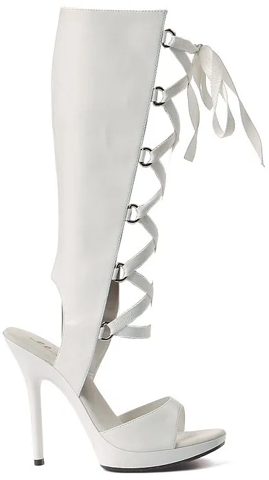 5" Heel Knee High Sandal (ES502-HOLLY Final Sale)