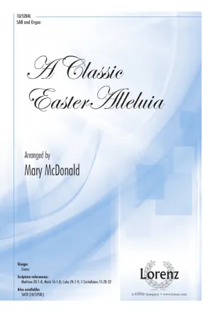 A Classic Easter Alleluia (SAB)