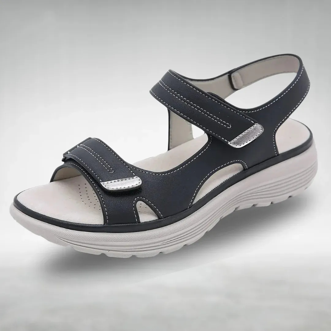 Adjustable Sporty Sandals | Navy | Lightweight and Comfortable