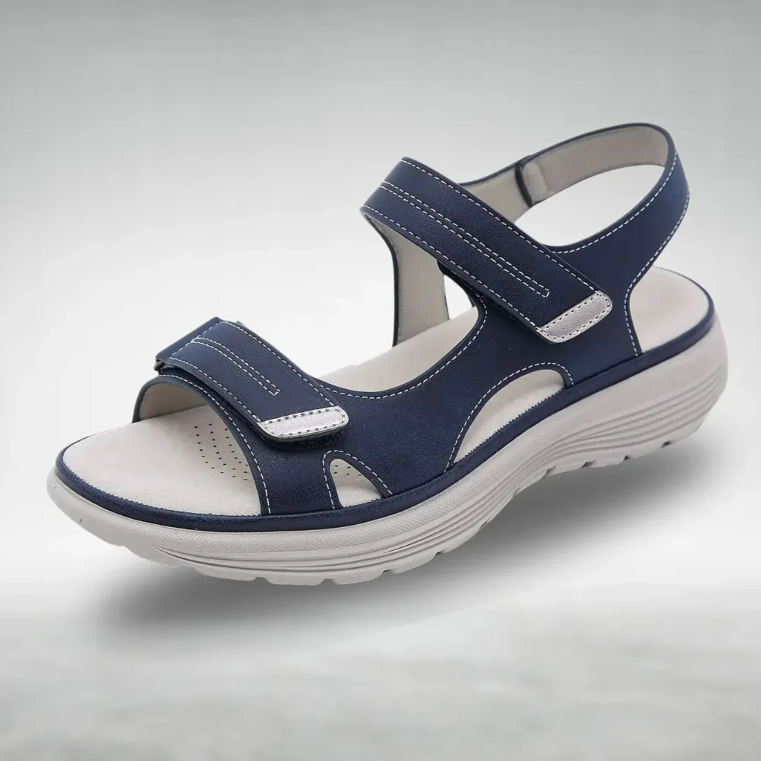 Adjustable Sporty Sandals | Navy | Lightweight and Comfortable
