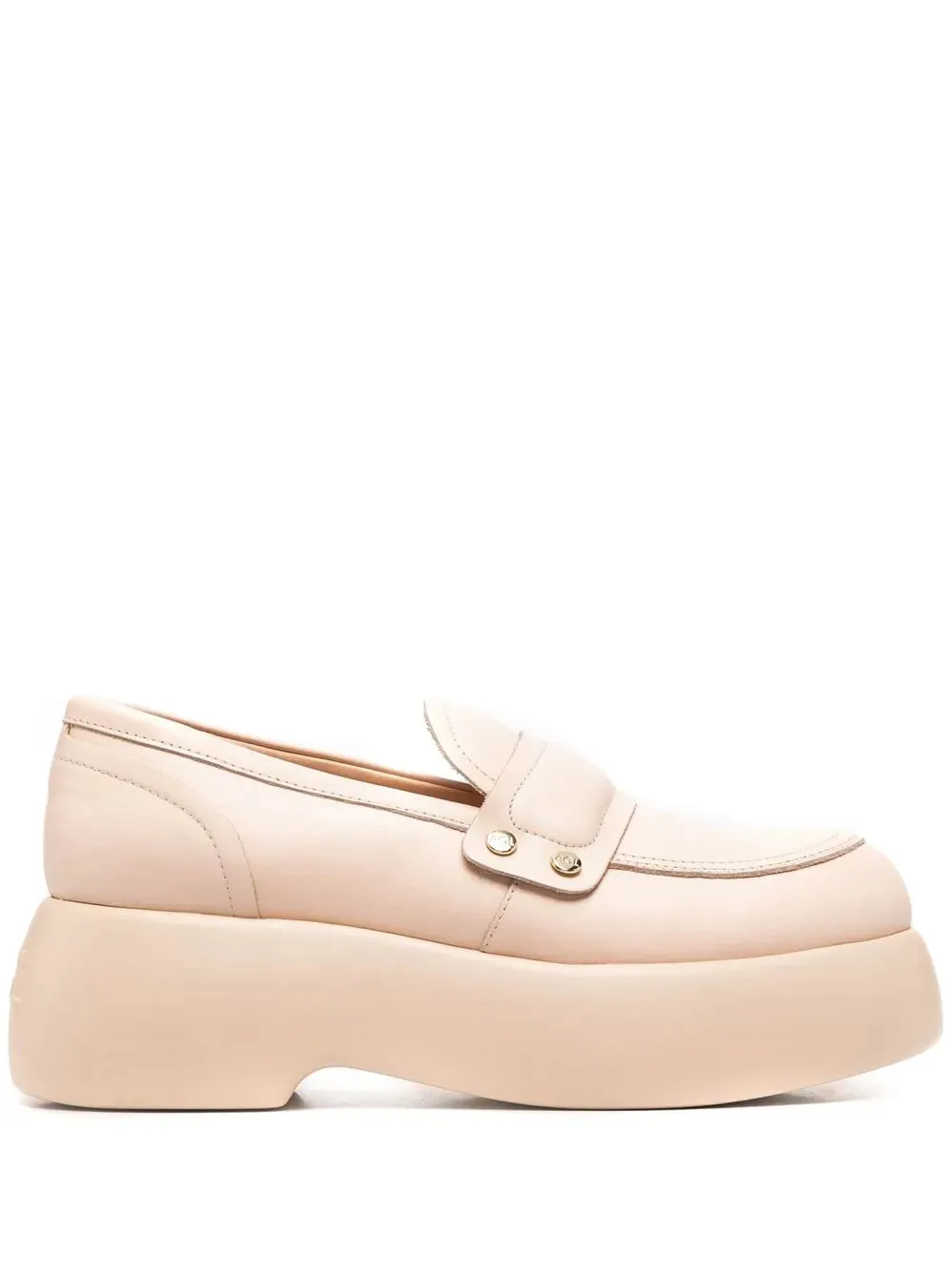 AGL Puffy Moc moccasin