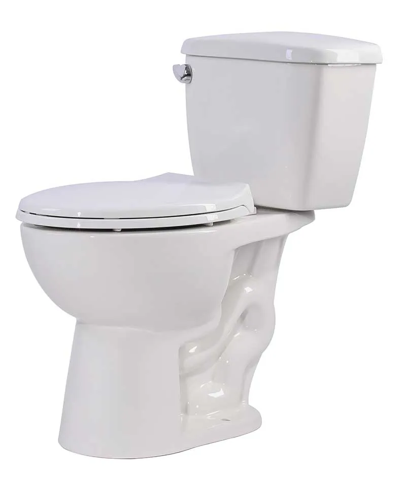 Anzzi Talyah 71 in. Acrylic Soaking Bathtub with Tugela Faucet and Cavalier 1.28 GPF Toilet