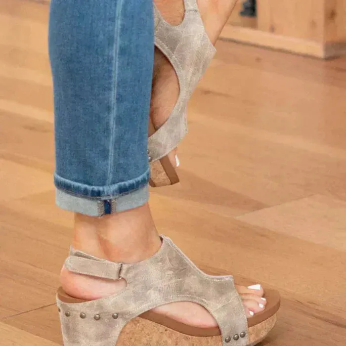 Ava - ELEGANT AND COMFORTABLE WEDGE HEELS SANDALS