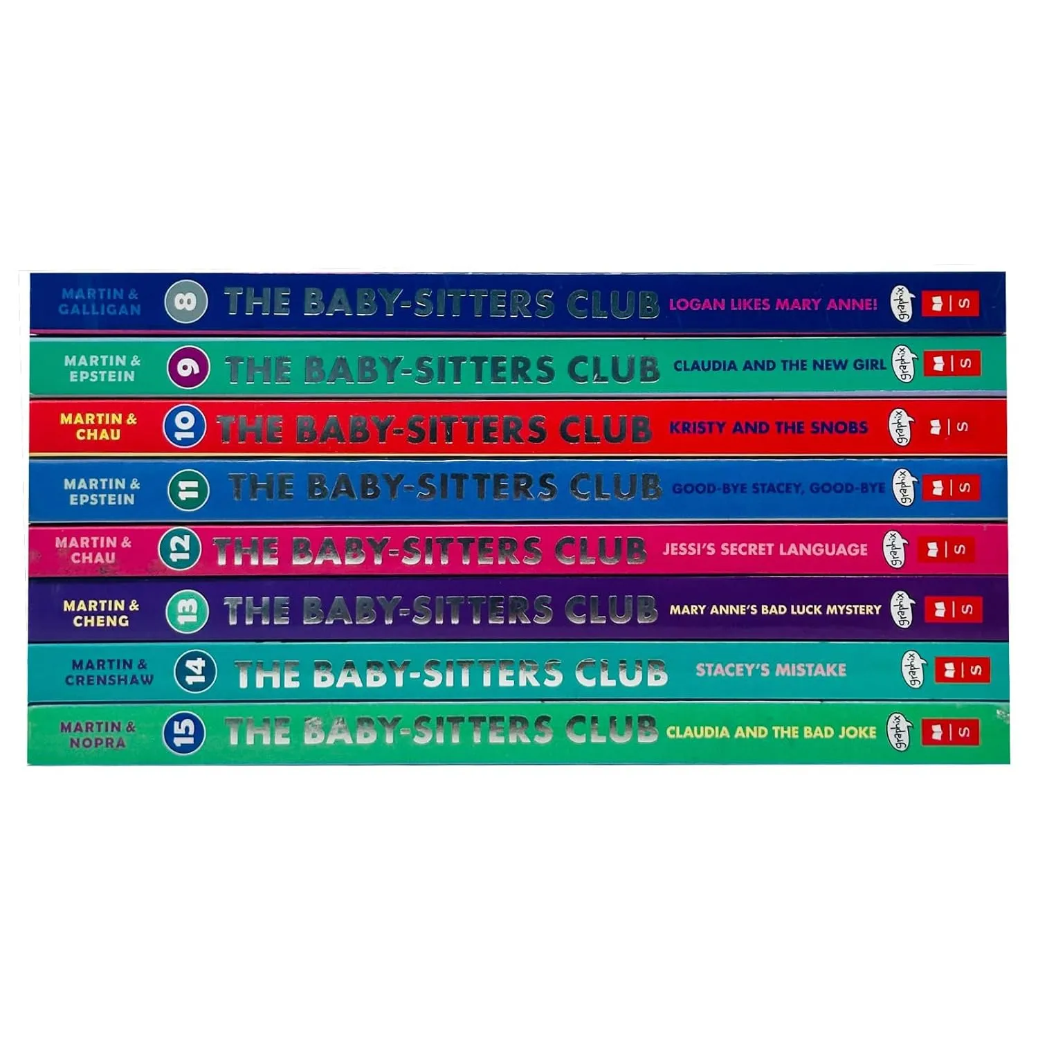 Babysitters Club Graphix #8-15 Books Collection Set: Full-Color Edition (Baby-Sitters Club Graphic Novel)