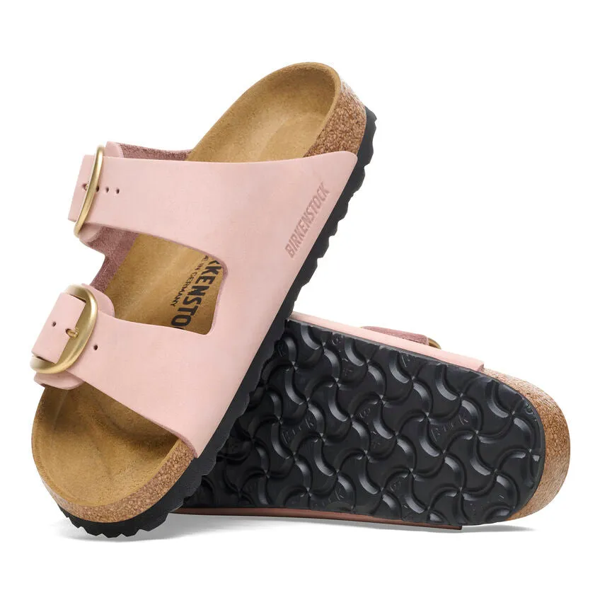 Birkenstock Arizona Big Buckle Leather Narrow Fit Soft Pink