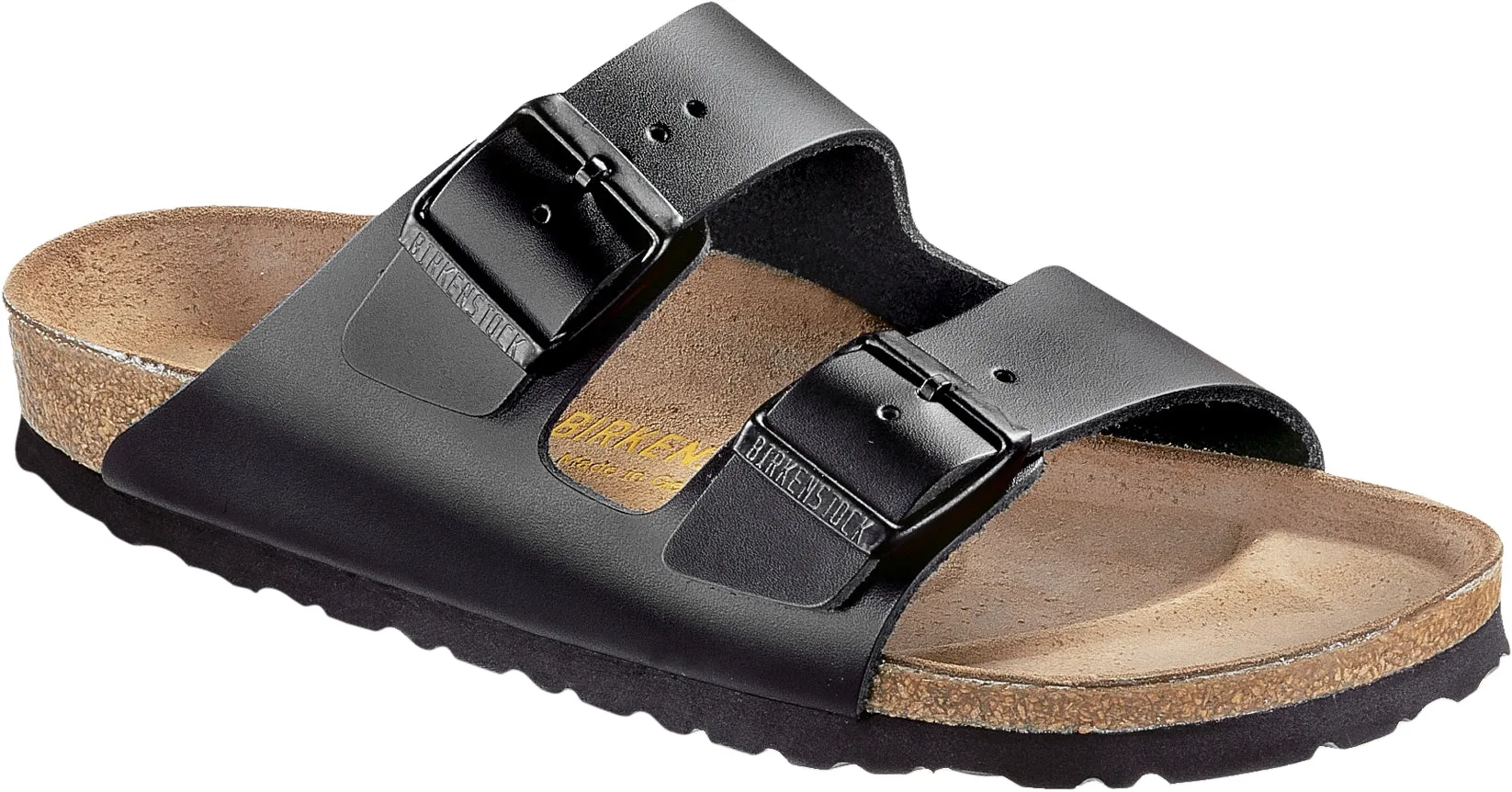 Birkenstock Arizona Black - Smooth Leather Regular