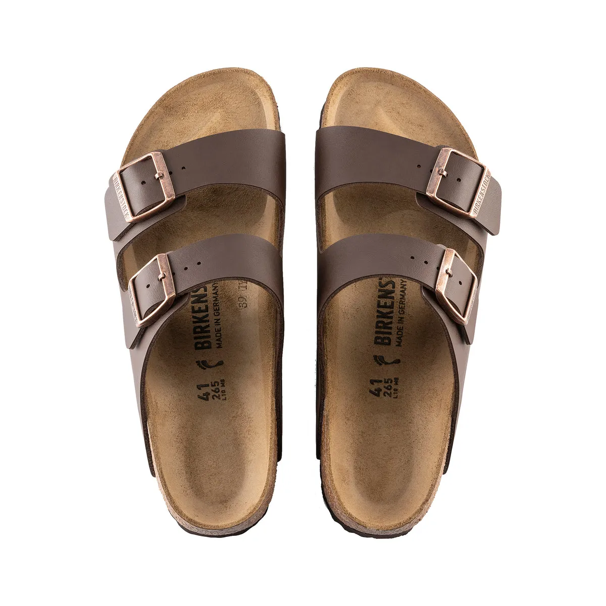 Birkenstock Arizona Dark Brown Birko-Flor Narrow