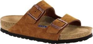 Birkenstock Arizona Mink - Suede Leather/Soft Footbed Regular