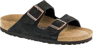Birkenstock Arizona Mocca - Suede Leather/Soft Footbed Regular