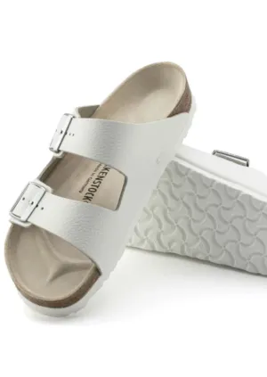 Birkenstock ARIZONA Smooth Leather White Narrow Width