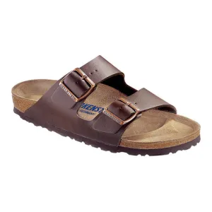 Birkenstock Arizona Soft Footbed Dark Brown Birko-Flor- Regular