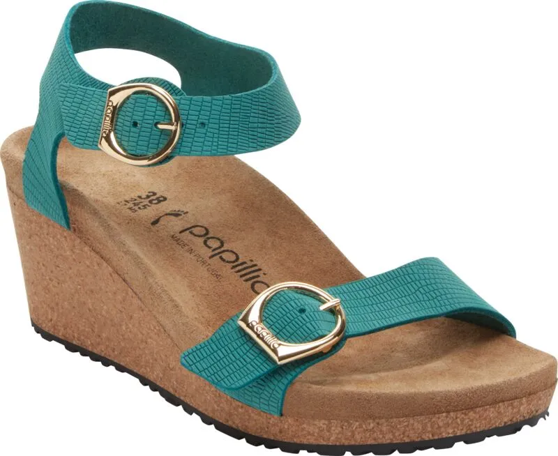 Birkenstock Papillio - Soley - Biscay Bay Embossed Nubuck