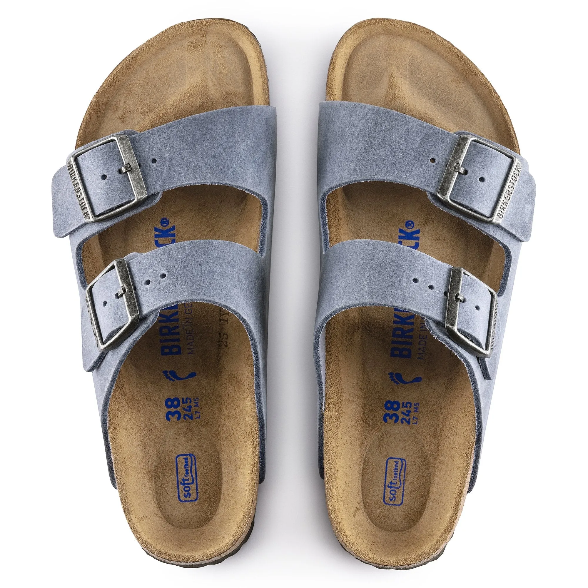 Birkenstock Women's Arizona Soft Foodbed Oiled Leather Sandal