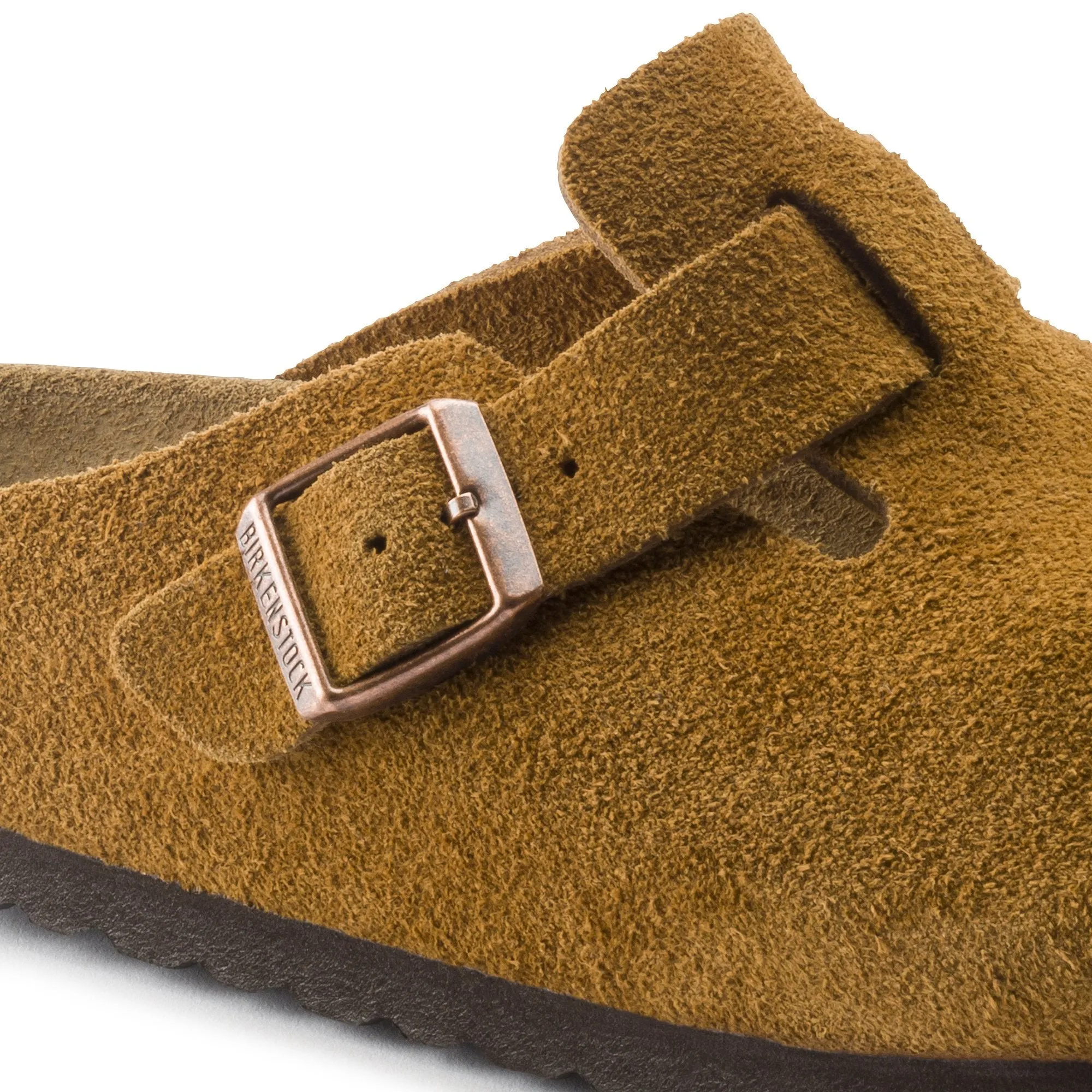 Birkenstock Women's Boston Soft Footbed Suede Leather Sandal