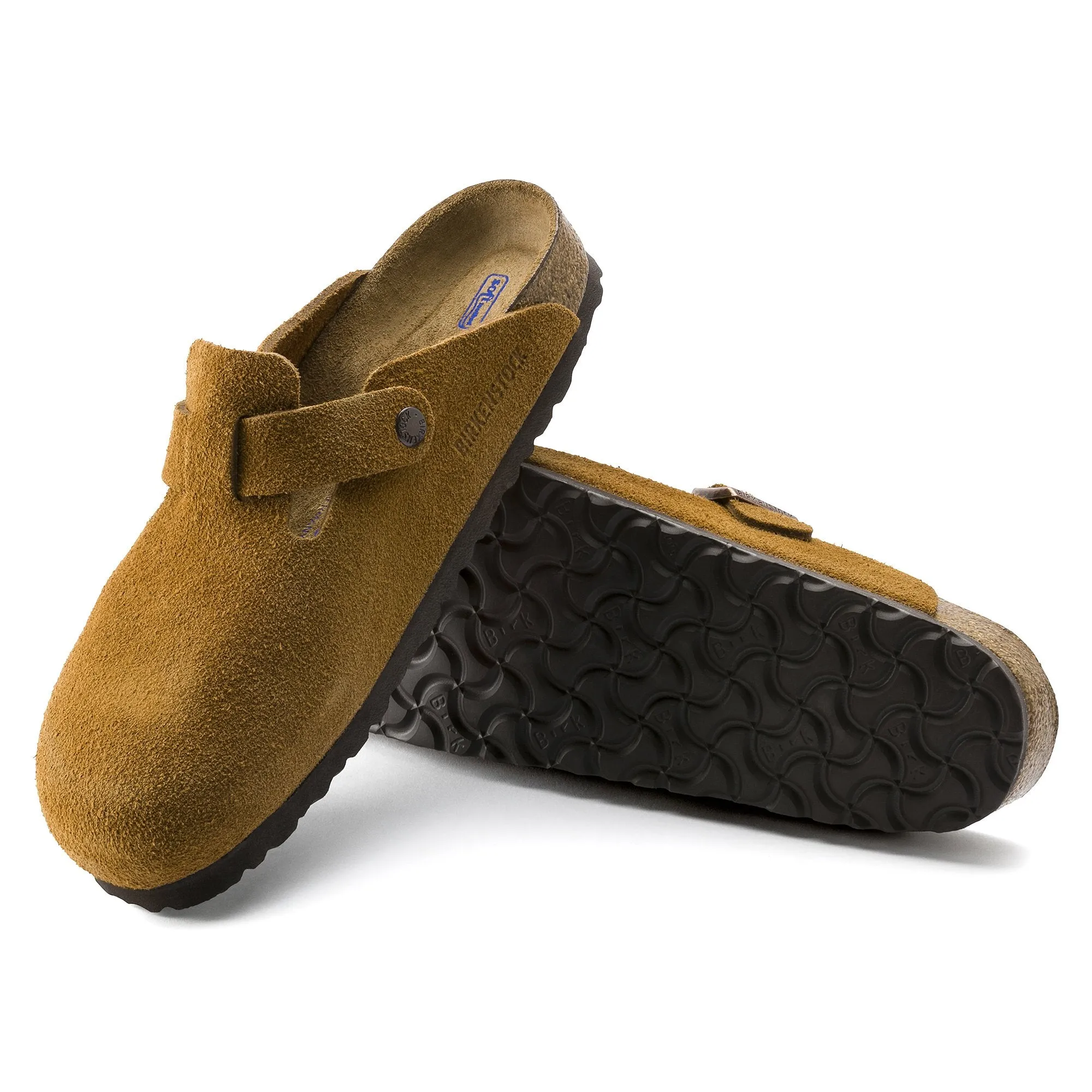 Birkenstock Women's Boston Soft Footbed Suede Leather Sandal
