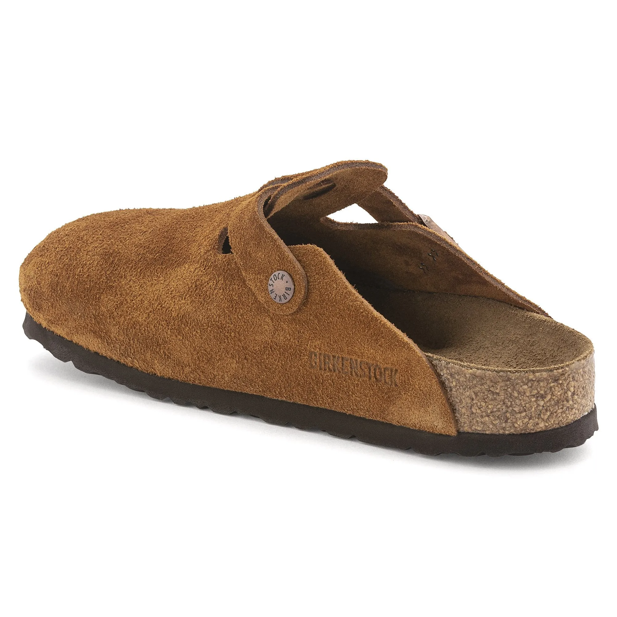 Birkenstock Women's Boston Soft Footbed Suede Leather Sandal