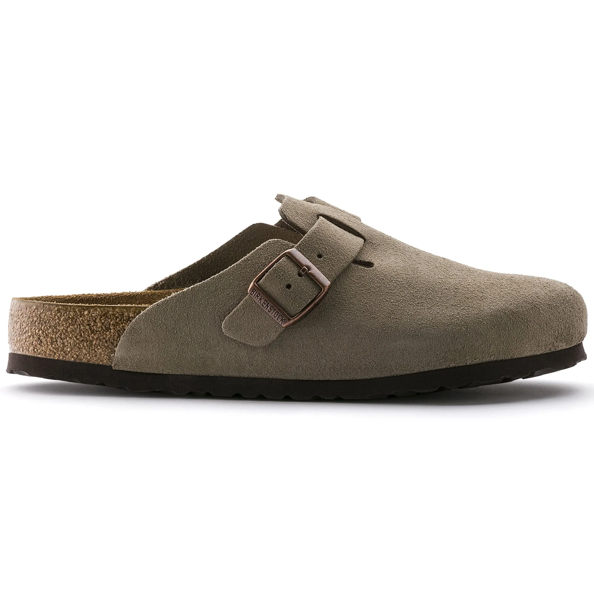 Birkenstock Women's Boston Soft Footbed Suede Leather Sandal