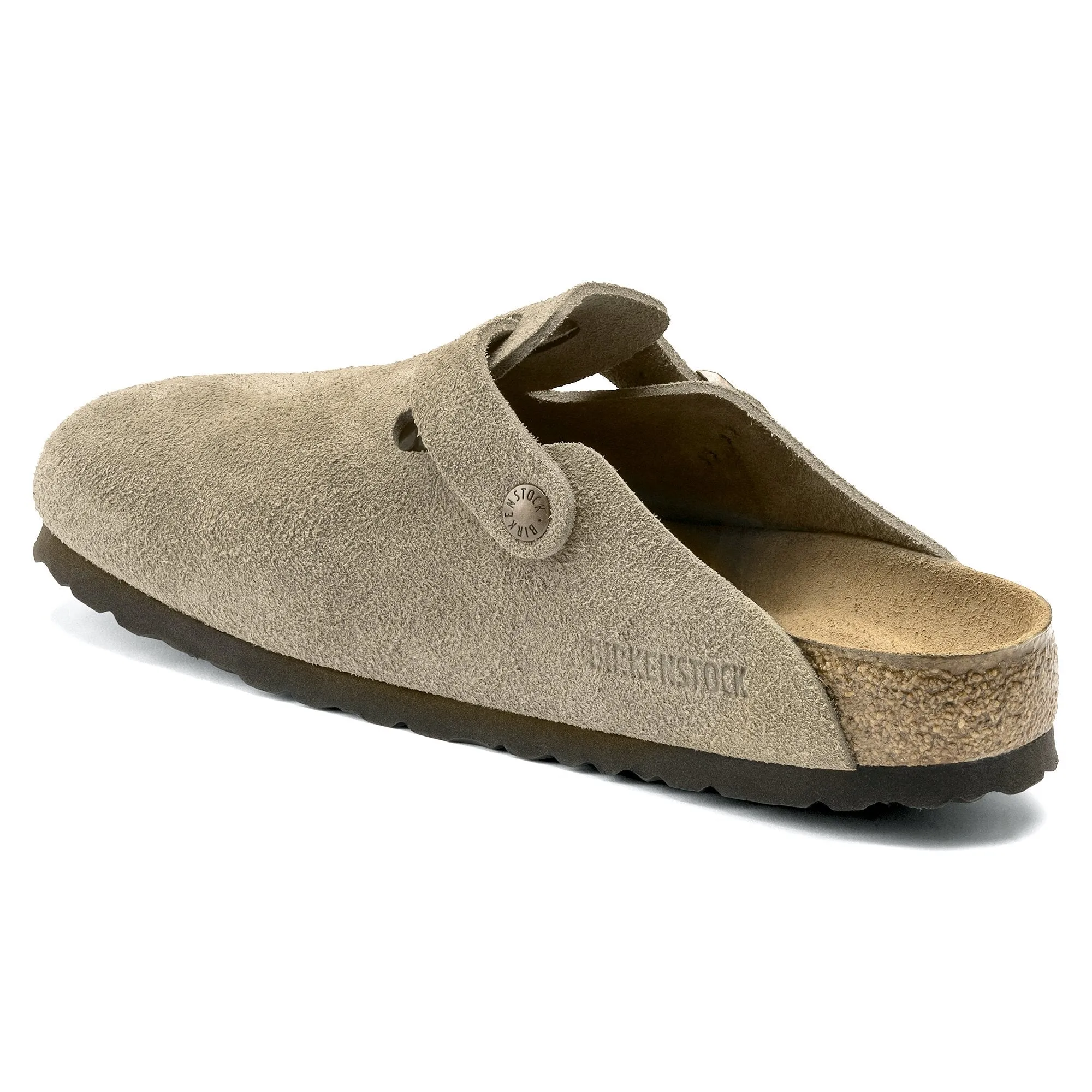 Birkenstock Women's Boston Soft Footbed Suede Leather Sandal