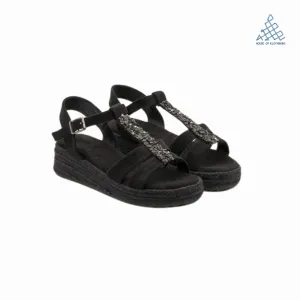 Black Luxe Wedges