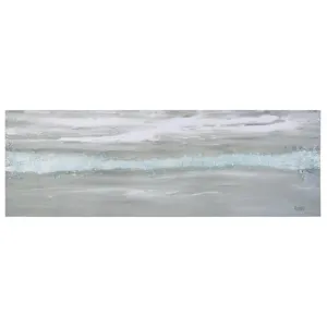 Blue Crush Glass Ocean Giclee