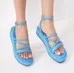 Blue Helena Sandals