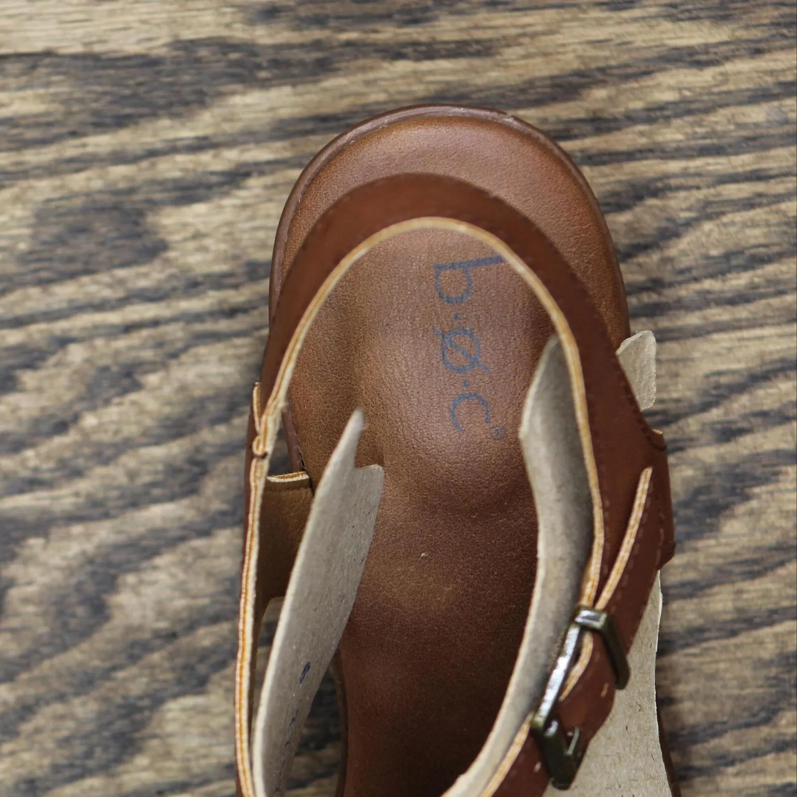 B.o.c. Womens Gigi Comfort Sandal BC0012106 Brown 9M