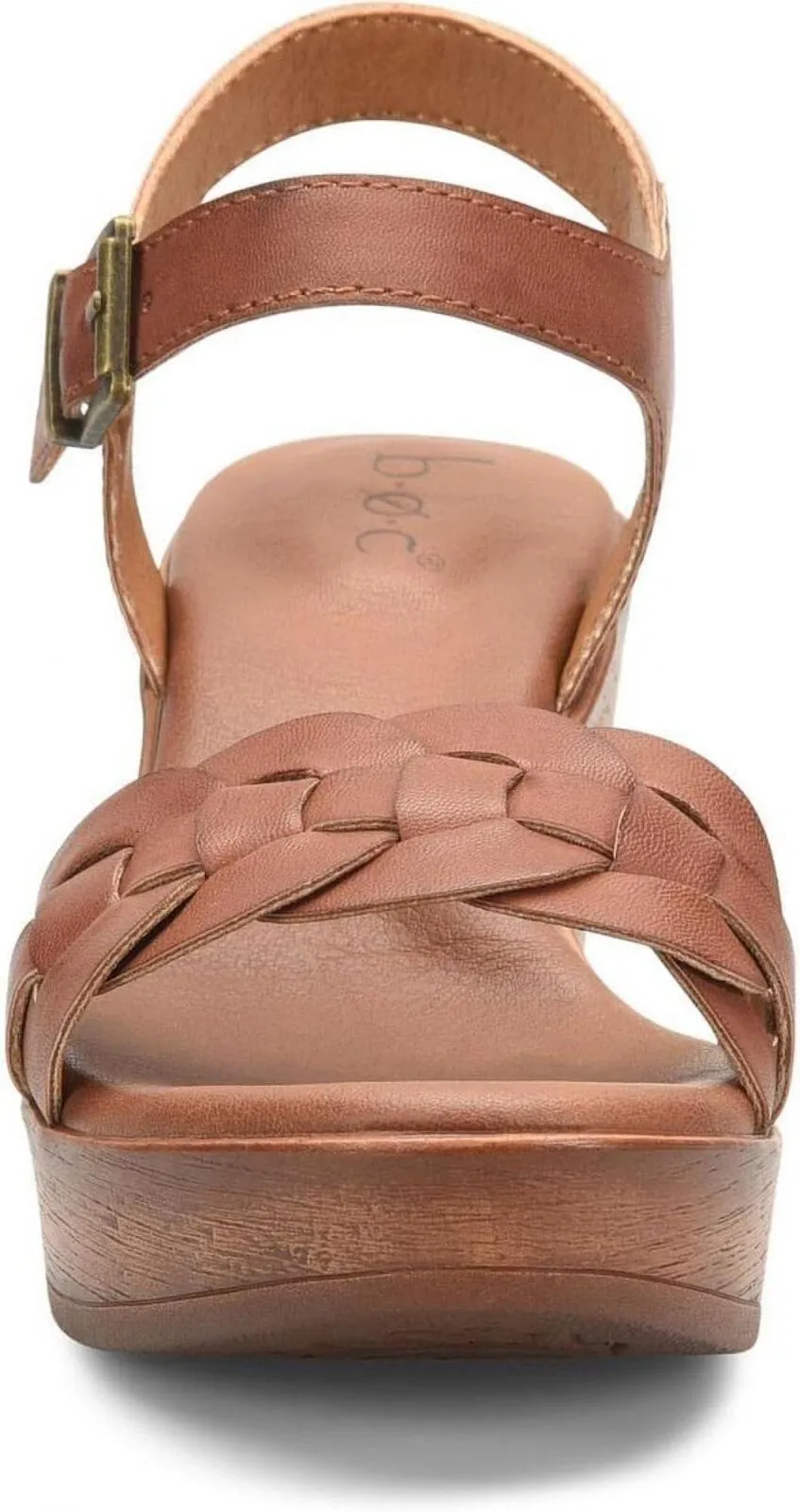 B.o.c. Womens Gigi Comfort Sandal BC0012106 Brown 9M