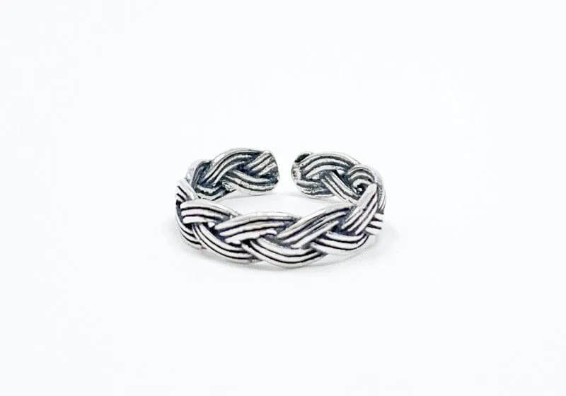 Braided Toe Ring