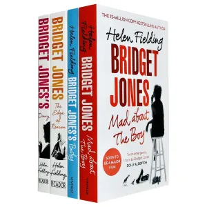 Bridget Jones Series By Helen Fielding Complete 4 Books Collection Set