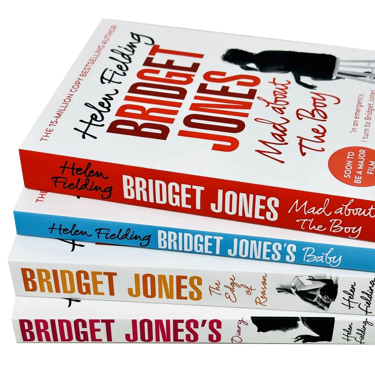 Bridget Jones Series By Helen Fielding Complete 4 Books Collection Set