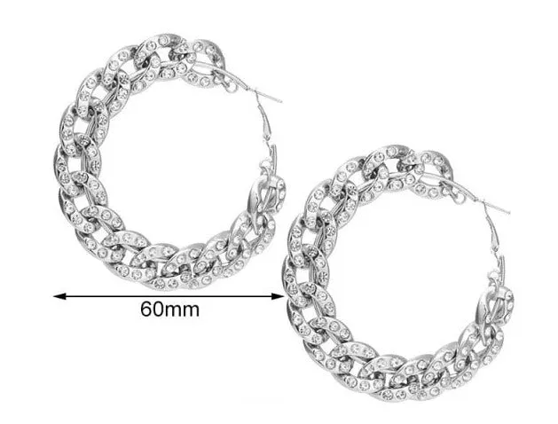 Camilla Cuban Hoop Earrings
