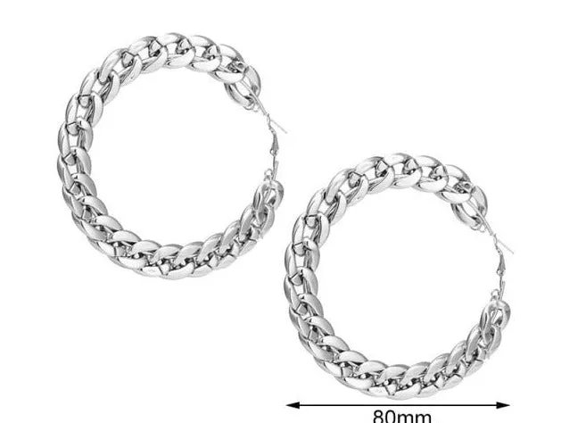 Camilla Cuban Hoop Earrings