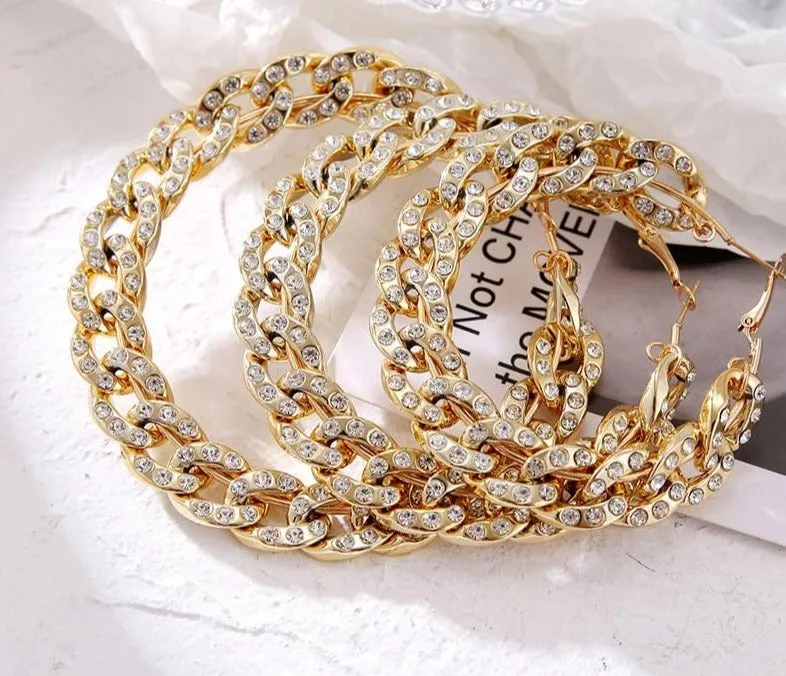 Camilla Cuban Hoop Earrings