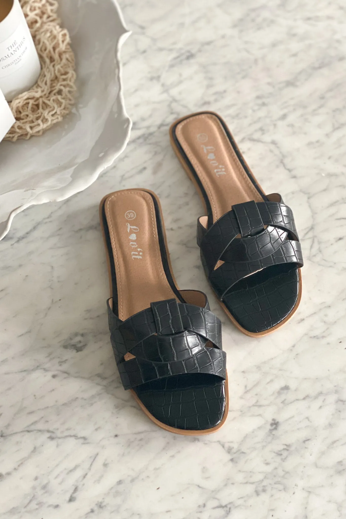 Celina Sandal - Sort