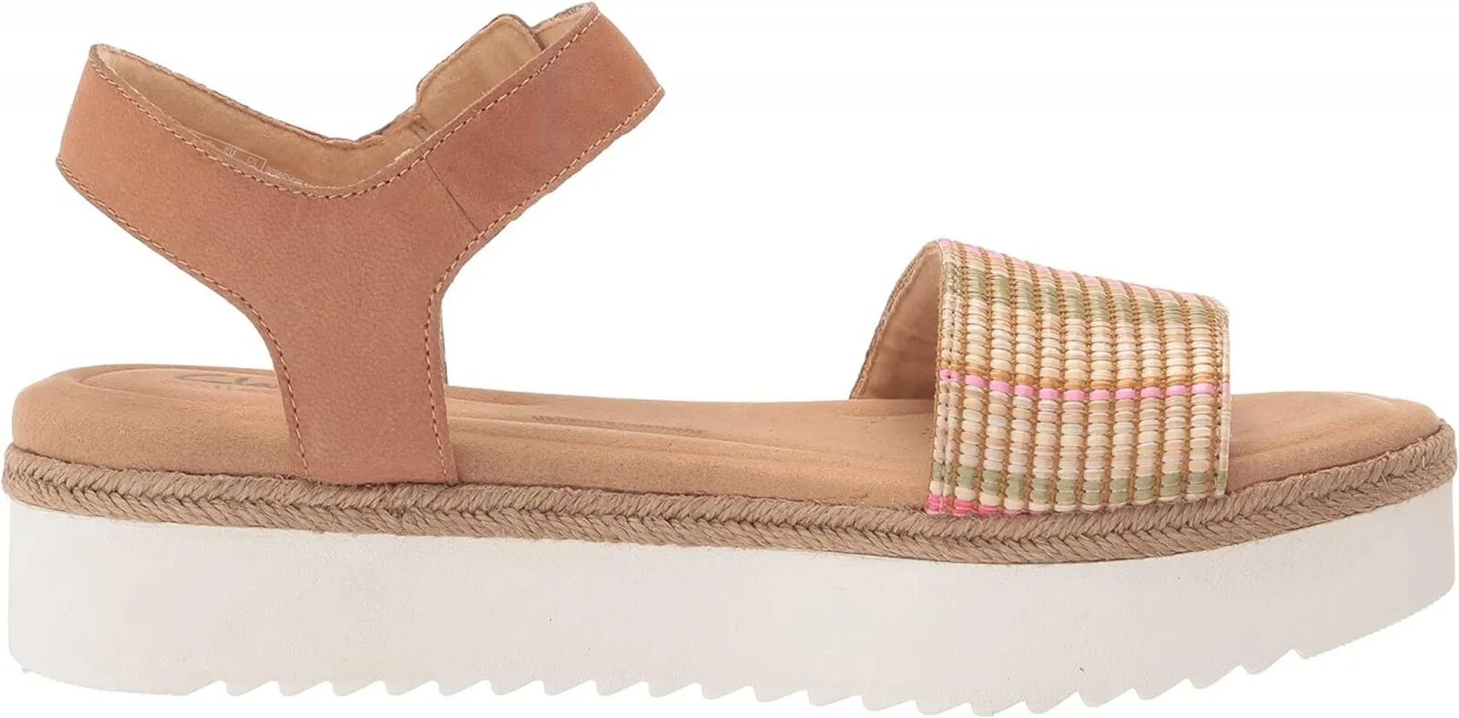 Clarks Women's Lana Shore Flat Sandal 26164475 Light Tan Leather Brown 10M