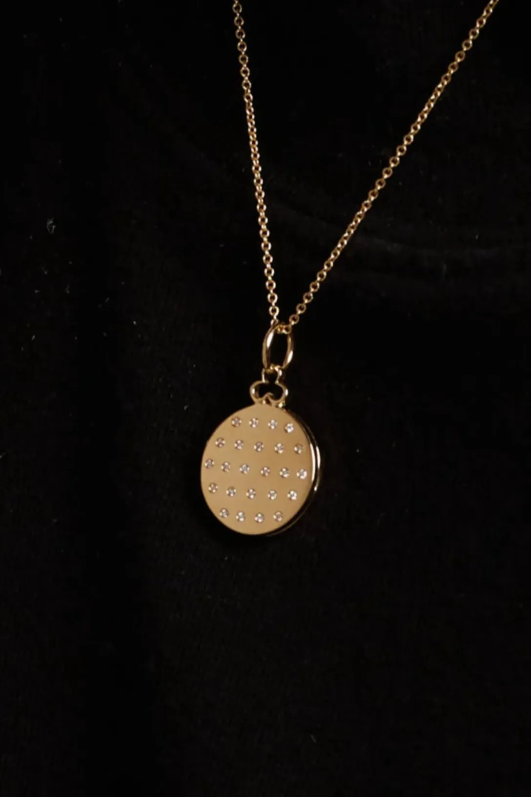Classic Jane Locket Necklace | Florentine Finish
