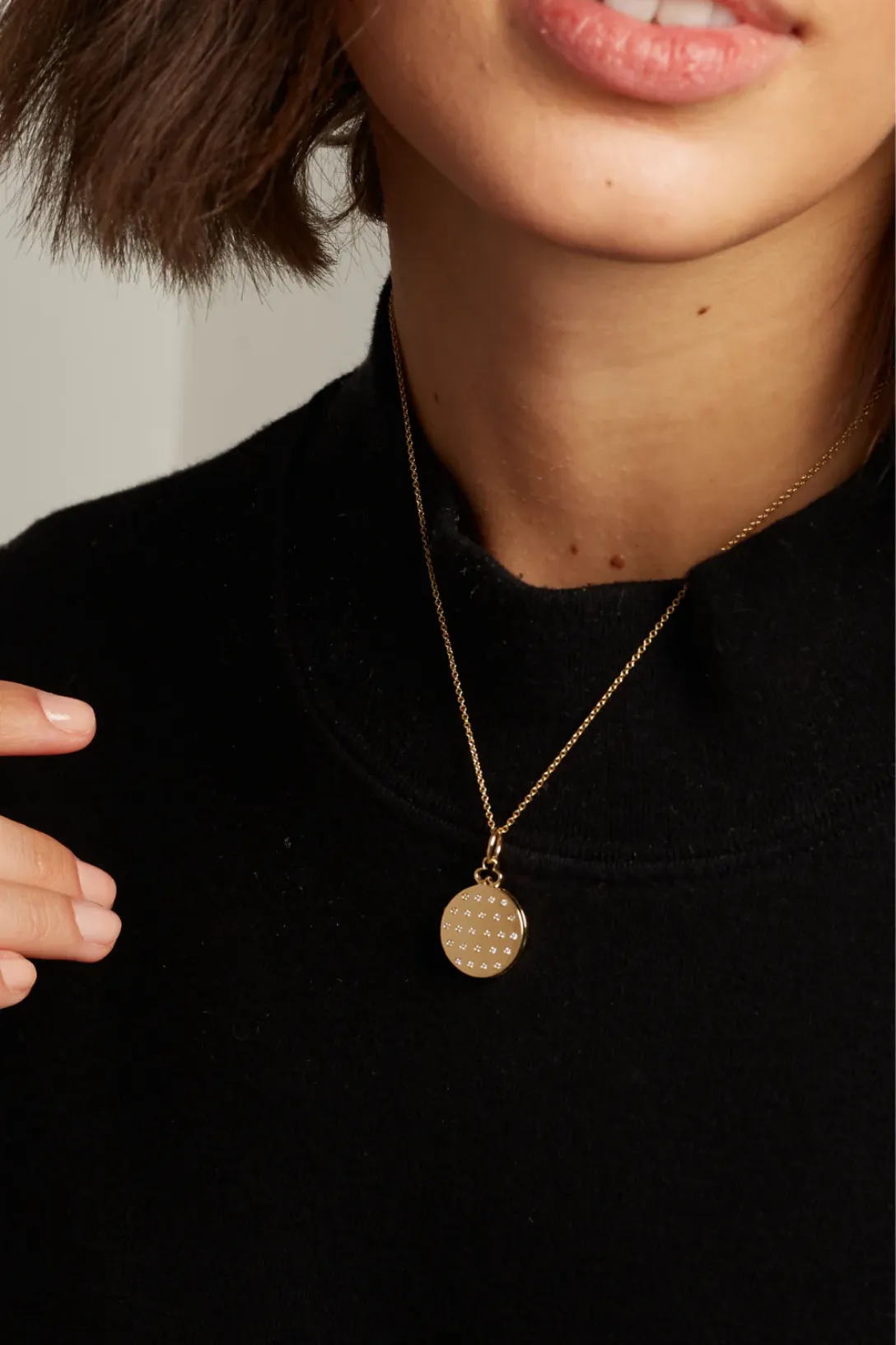 Classic Jane Locket Necklace | Florentine Finish