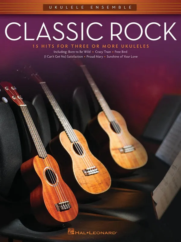 CLASSIC ROCK UKULELE ENSEMBLE MID INTERMEDIATE