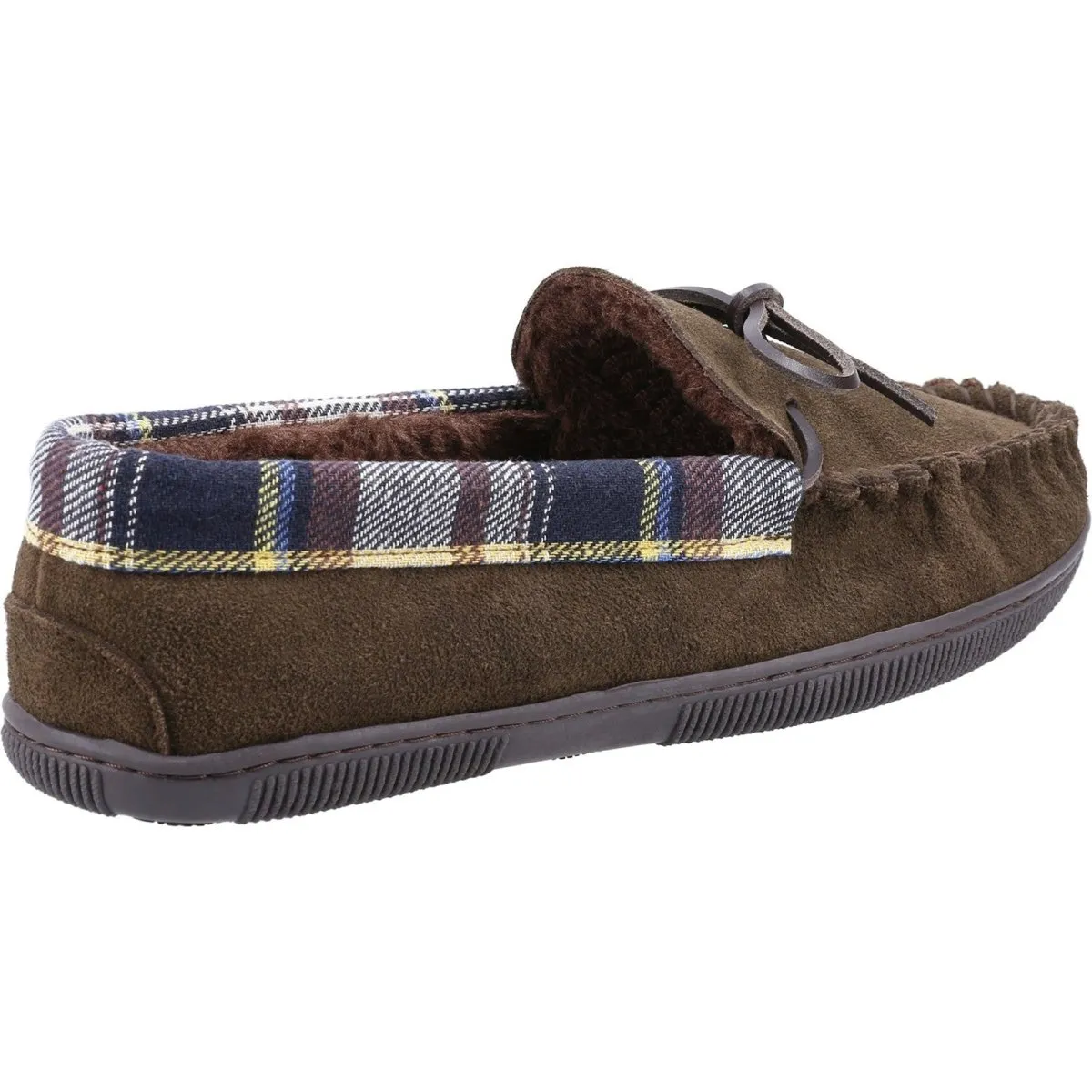 Cotswold Sodbury Suede Mens Moccasin Slippers