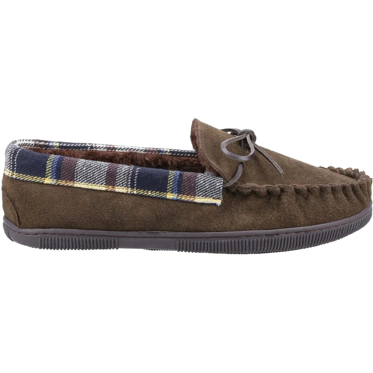 Cotswold Sodbury Suede Mens Moccasin Slippers
