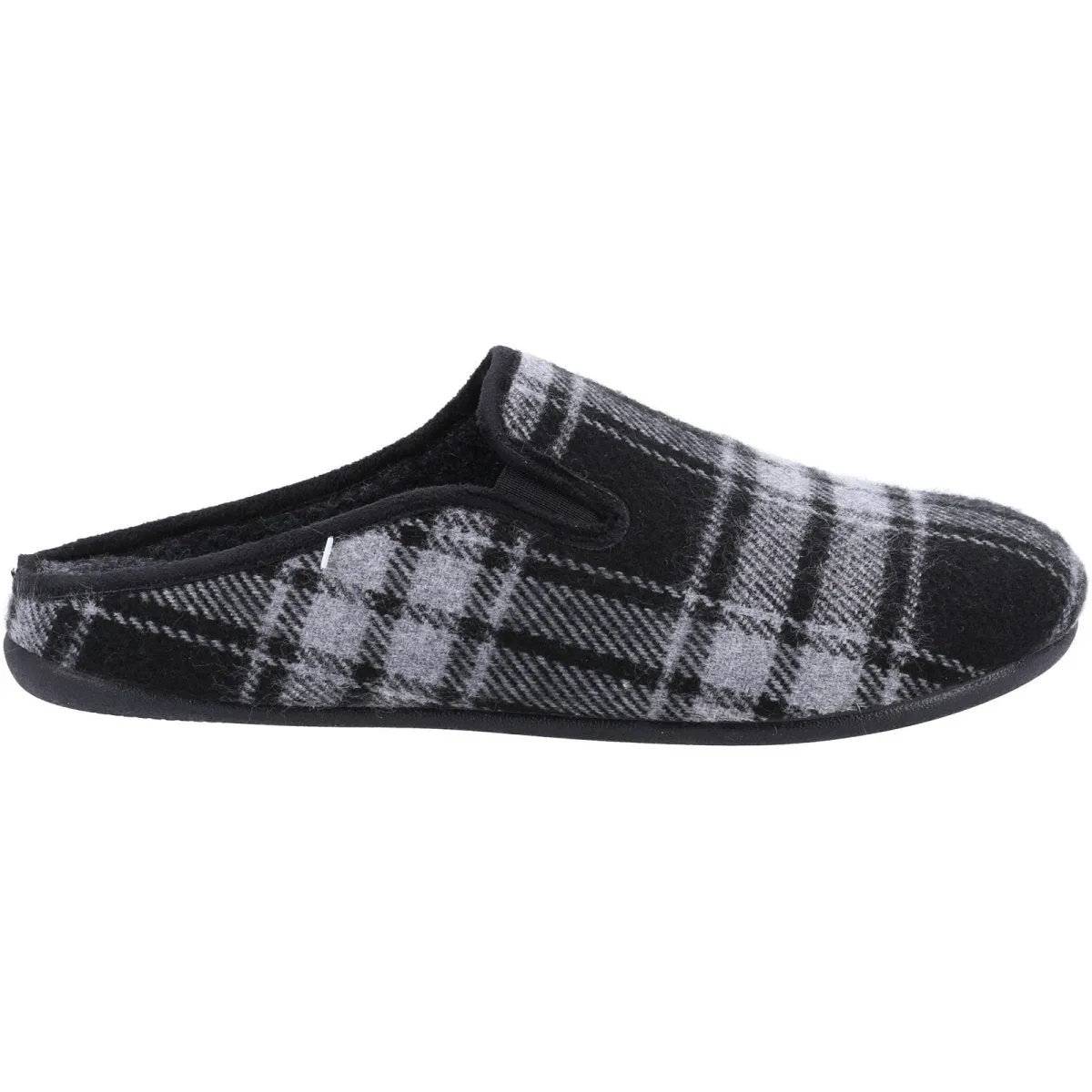Cotswold Syde Chequered Slip-On Mens Mule Slippers