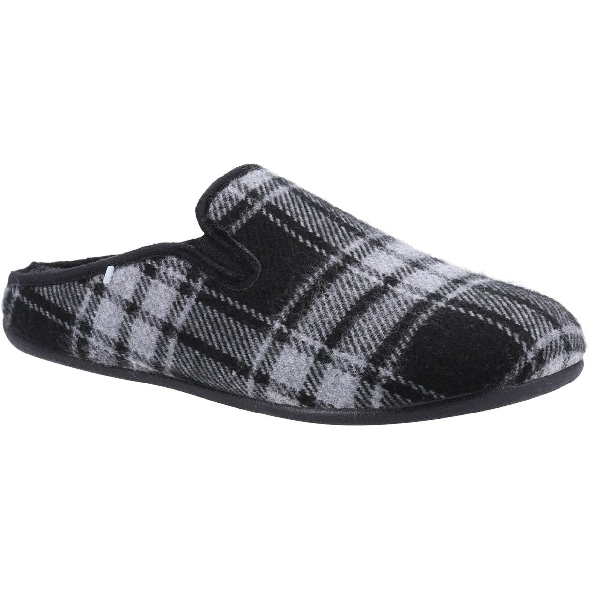 Cotswold Syde Chequered Slip-On Mens Mule Slippers