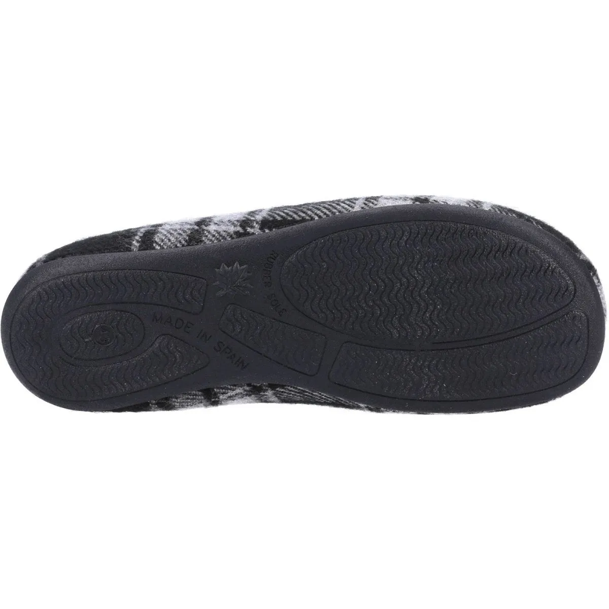 Cotswold Syde Chequered Slip-On Mens Mule Slippers