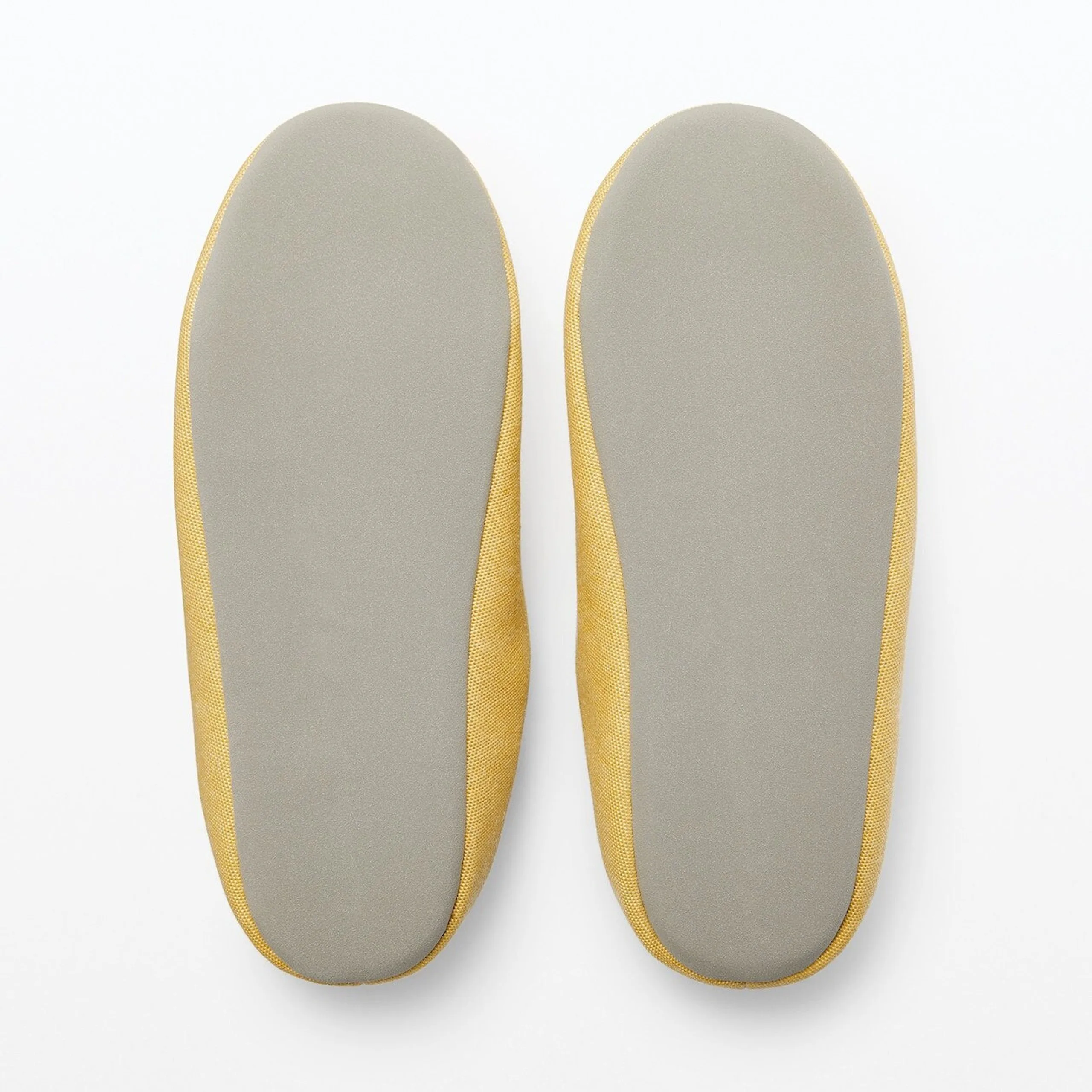 Cotton Insole Slippers - Yellow