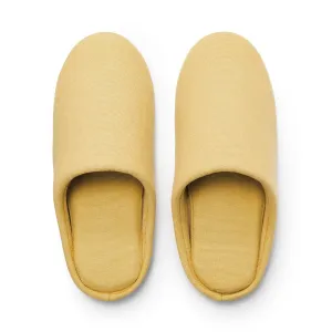 Cotton Insole Slippers - Yellow