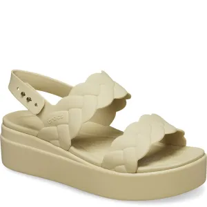 Crocs Brooklyn Woven Low Wedge