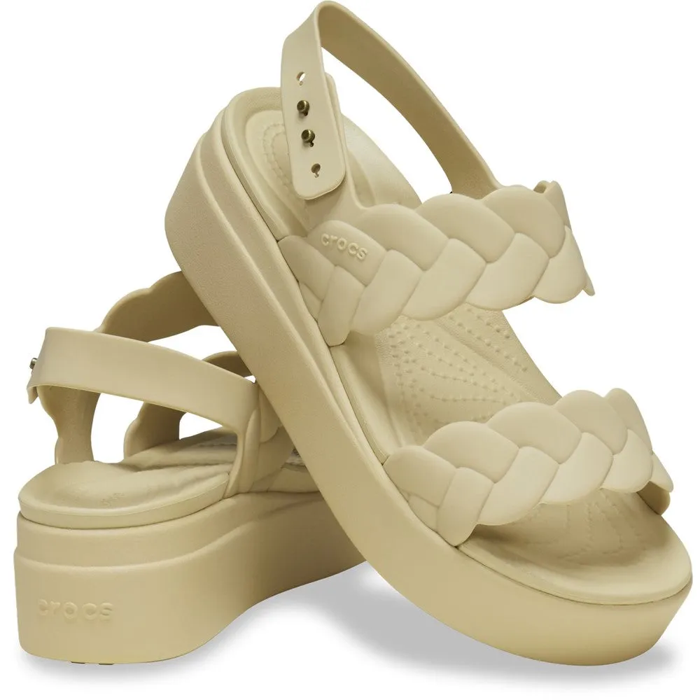 Crocs Brooklyn Woven Low Wedge