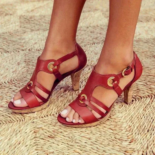 Cruz Sandals: On-Trend Stability and Comfort with a Heel