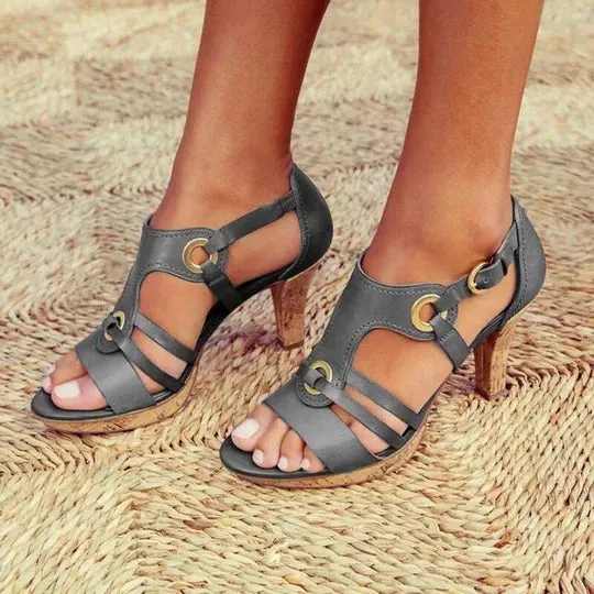 Cruz Sandals: On-Trend Stability and Comfort with a Heel